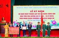 Huyện Kiến Thuỵ: Kỷ niệm 80 năm Ngày thành lập Chi bộ Đảng Cộng sản đầu tiên của huyện và đón nhận Huân chương Lao động hạng Ba