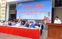 Huyện Vĩnh Bảo: Phát động ra quân năm An toàn giao thông 2024 với chủ đề “Thượng tôn pháp luật để xây dựng văn hóa giao thông an toàn”