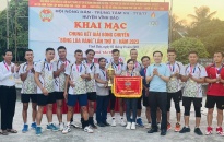Huyện Vĩnh Bảo Sôi nổi chung kết giải bóng chuyền “Bông lúa vàng” năm 2023 