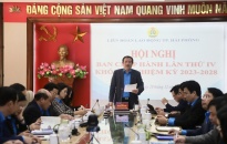 Phấn đấu có ít nhất 80 đề tài được Tổng Liên đoàn Lao động Việt Nam tặng bằng Lao động sáng tạo