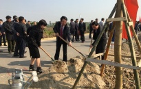 Phó Chủ tịch UBND thành phố Lê Khắc Nam dự lễ phát động Tết trồng cây tại huyện Tiên Lãng