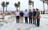 Phó Chủ tịch UBND TP Lê Khắc Nam kiểm tra công tác chuẩn bị tại Khu du lịch quốc tế Đồi Rồng