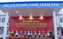 Quận Hồng Bàng khởi công dự án đầu tư xây dựng Trường THPT Hồng Bàng