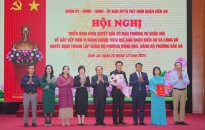 Quận Kiến An: Công bố Quyết định thành lập Đảng bộ phường Đồng Hoà, Đảng bộ phường Bắc Hà