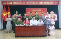 Ra mắt mô hình “Liên kết bảo đảm ANTT” phường Lãm Hà với Ban Quản lý Chợ Sắt