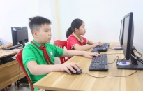 Sôi nổi Hội thi Tin học trẻ thành phố năm học 2024 - 2025”