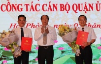 Thành ủy chuẩn y đồng chí Trần Quang Tuấn là Bí thư Quận ủy Hồng Bàng