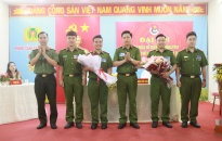 Trung uý Vũ Minh được tín nhiệm bầu giữ chức Bí thư Đoàn Cơ sở Phòng Cảnh sát Hình sự