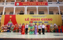 Trường THPT Nguyễn Trãi  Quyết tâm hoàn thành các nhiệm vụ đề ra trong năm học 2023- 2024 