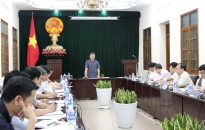 UBND TP nghe báo cáo về tiến độ thực hiện Dự án tuyến đường bộ ven biển, đoạn qua địa bàn Hải Phòng