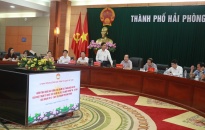Uỷ ban TW MTTQ Việt Nam kiểm tra, khảo sát công tác giám sát, phản biện xã hội tại Hải Phòng