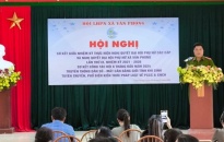 Xã Văn Phong (huyện Cát Hải) tổ chức tuyên truyền, phổ biến kiến thức pháp luật về PCCC
