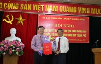 Đồng chí Nguyễn Hải Bình giữ chức Chánh Thanh tra thành phố