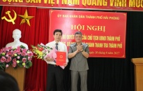Đồng chí Bùi Hùng Thiện giữ chức vụ Phó Chánh Thanh tra thành phố