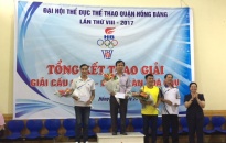 Quận Hồng Bàng: Trao giải các môn thi đấu TDTT