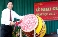 Chủ tịch UBND thành phố dự lễ khai giảng tại Trường THCS Lê Khắc Cẩn (huyện An Lão)