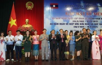 Gặp mặt kỷ niệm 55 năm ngày thiết lập quan hệ ngoại giao Việt Nam - Lào