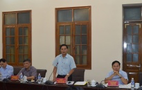 Chủ tịch UBND TP tiếp, làm việc với đoàn công tác tỉnh Thái Bình