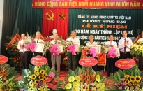 Phường Hưng Đạo (Dương Kinh):  Kỷ niệm 70 năm thành lập chi bộ Đảng Cộng sản đầu tiên