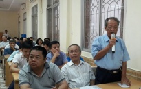 Đoàn Đại biểu Quốc hội thành phố Hải Phòng tiếp xúc cử tri
