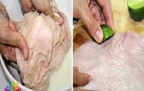 Cách làm sạch dạ dày lợn