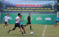 Giải bóng đá Đại hội TDTT thành phố lần thứ VIII, Cúp Báo An ninh Hải Phòng – Nhựa Tiền Phong lần thứ 16