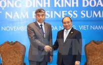 Thủ tướng Nguyễn Xuân Phúc tiếp các đoàn doanh nghiệp dự APEC