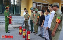Tổ dân phố An toàn về PCCC: Đáp án cho bài toán phòng ngừa cháy nổ ở khu dân cư tại Nam Định