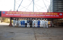 Công ty đóng tàu Phà Rừng: Đặt ky tàu dầu/hóa chất 6.500 DWT số 3