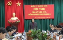 Quận ủy Dương Kinh: Xác định chủ đề năm 2018 “Ngân sách - Đô thị - Kỷ cương”