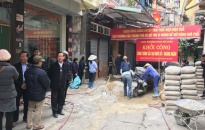 Phường Phan Bội Châu (Hồng Bàng): Làm điểm tuyến ngõ theo cơ chế hỗ trợ xi măng của thành phố