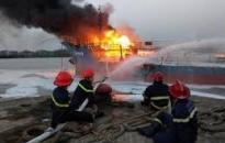 Cảnh sát PCCC Hải Phòng: Thư cám ơn các đơn vị phối hợp chữa cháy tàu Hải Hà 18