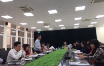 Quận Hồng Bàng làm việc với các cơ quan thông tấn báo chí về việc giải quyết vi phạm tại chợ Trại Chuối