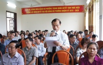 Đoàn đại biểu Quốc hội Hải Phòng: Tiếp xúc cử tri tại quận Kiến An