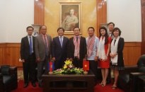 Đoàn Chính quyền tỉnh Preah Sihanouk thăm, chúc mừng thành phố nhân dịp Lễ hội Hoa Phượng Đỏ 2018