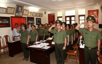 Báo An ninh Hải Phòng:  Tổ chức nghi lễ chào cờ Tổ quốc