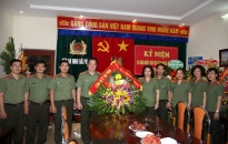  Lãnh đạo CATP chúc mừng Báo An ninh Hải Phòng nhân Ngày Báo chí Cách mạng Việt Nam