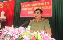 Thiếu tướng Đỗ Hữu Ca - Giám đốc CATP tiếp xúc cử tri