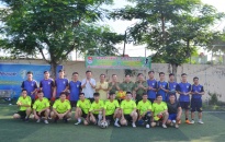 Phòng PA67 và PA88-CATP: Giao hữu bóng đá chào mừng kỷ niệm ngày truyền thống lực lượng ANND