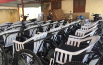 Huyện Vĩnh Bảo:  Tiếp nhận 63 xe lăn tặng người khuyết tật 