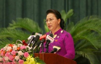 Chủ tịch Quốc hội Nguyễn Thị Kim Ngân: Hải Phòng đóng góp những kết quả quan trọng vào thành tựu chung của cả nước