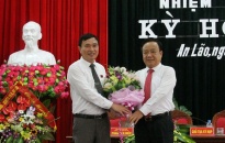 Đồng chí Vũ Duy Tùng được bầu là Chủ tịch UBND huyện An Lão