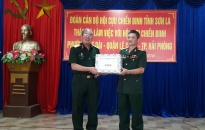 Đoàn cán bộ Hội CCB tỉnh Sơn La thăm và làm việc  với Hội CCB phường Cát Dài, quận Lê Chân