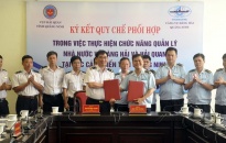 Cục Hải quan và Cảng vụ Hàng hải tỉnh Quảng Ninh ký kết quy chế phối hợp 