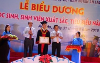 Huyện An Lão:  Biểu dương 50 học sinh, sinh viên xuất sắc, tiêu biểu năm học 2017- 2018