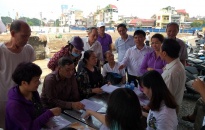 Dự án chỉnh trang sông Tam Bạc: Bàn giao đất tái định cư cho 77 hộ