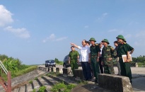 Kiểm tra công tác phòng chống bão tại quận Dương Kinh và Đồ Sơn