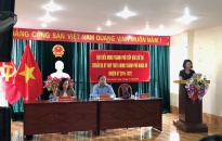 Đồng chí Nguyễn Đình Bích tiếp xúc cử tri quận Ngô Quyền