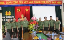 Lãnh đạo CATP thăm, chúc mừng ngày Nhà giáo Việt Nam