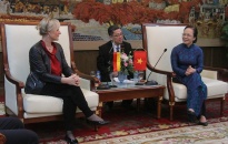 Đoàn đại biểu cấp cao Đảng cánh tả CHLB Đức thăm Hải Phòng